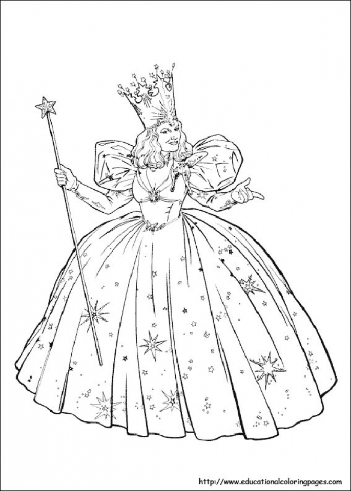 Get This Free Wizard Of Oz Coloring Pages for Kids AD58L