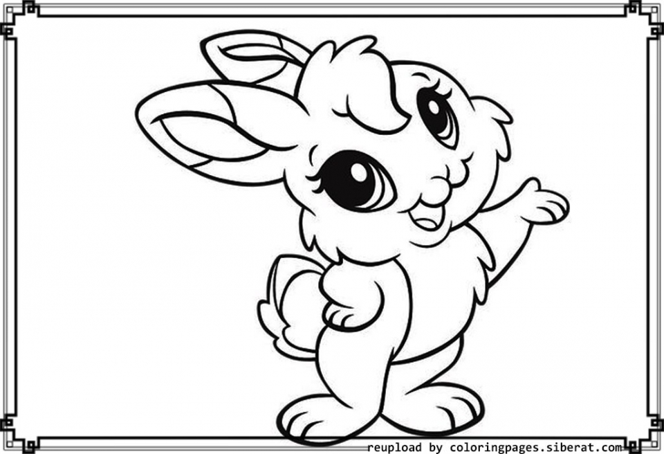 46+ Printable Coloring Pages Baby Animals Full - Temal