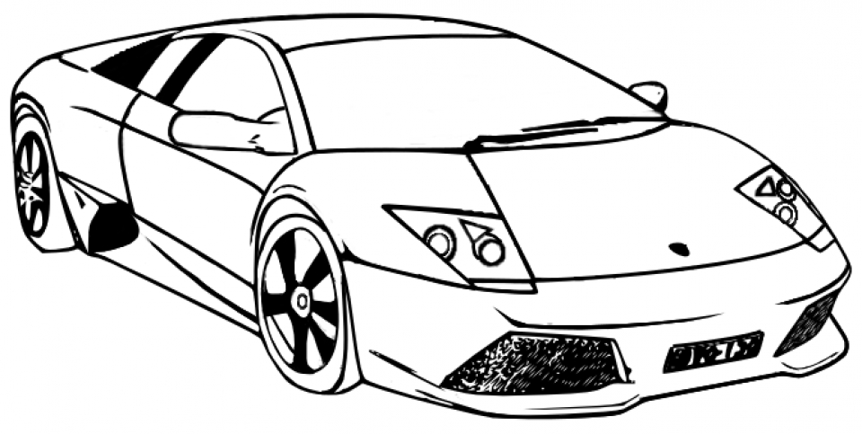 Get This Free Lamborghini Coloring Pages 25762