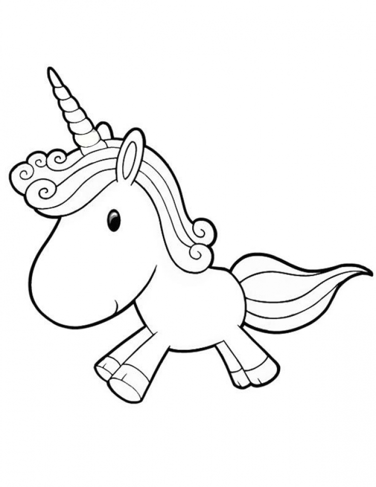 Get This Free Unicorn Coloring Pages 25762