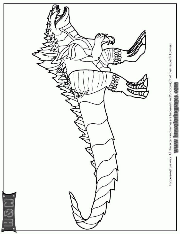 Get This Godzilla Coloring Pages for Toddlers xM7zV