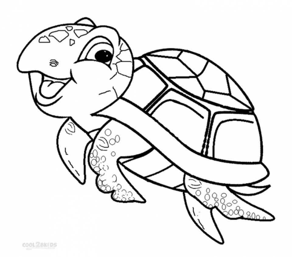 Get This Picture of Turtle Coloring Pages Free for ...
