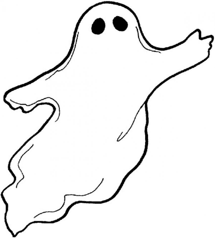 Get This Printable Ghost Coloring Pages Online 64038