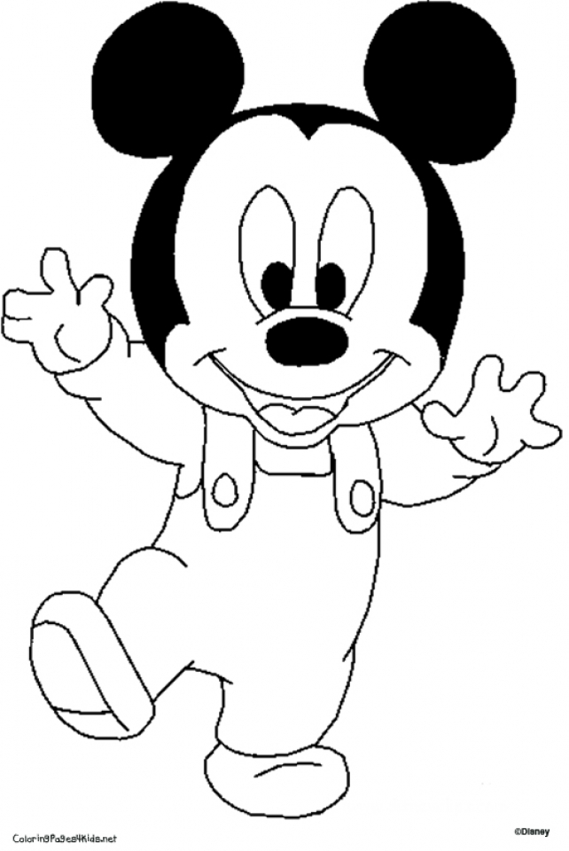 mickey mouse coloring pages to print out