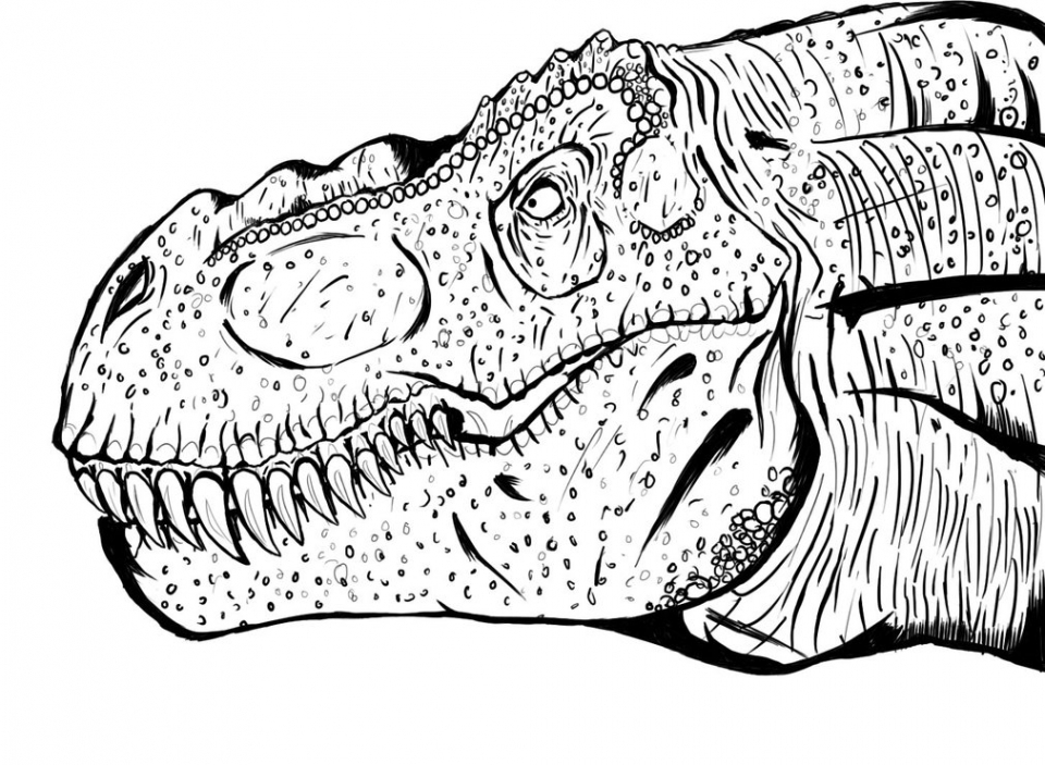 Get This Printable T Rex Coloring Pages 29255