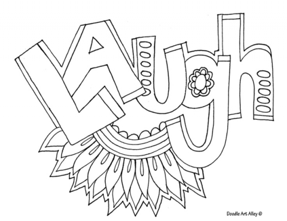 printable coloring pages for teens