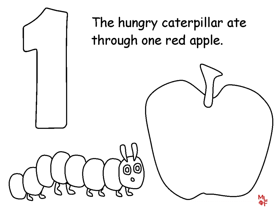 Get This The Very Hungry Caterpillar Coloring Pages Free