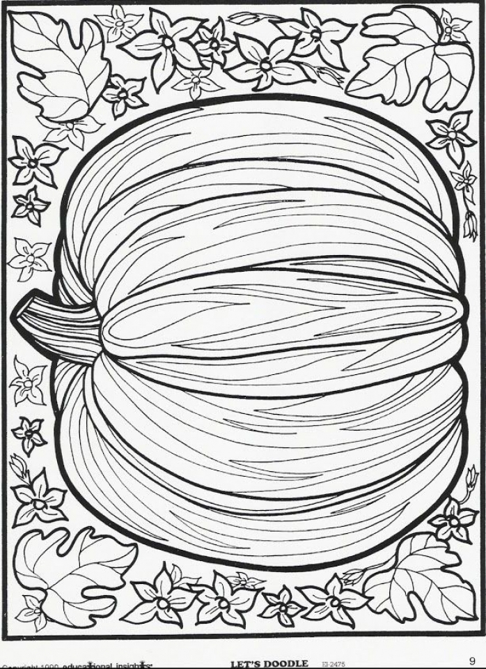 Free Printable Fall Coloring Pages For Adults Free Printable Templates