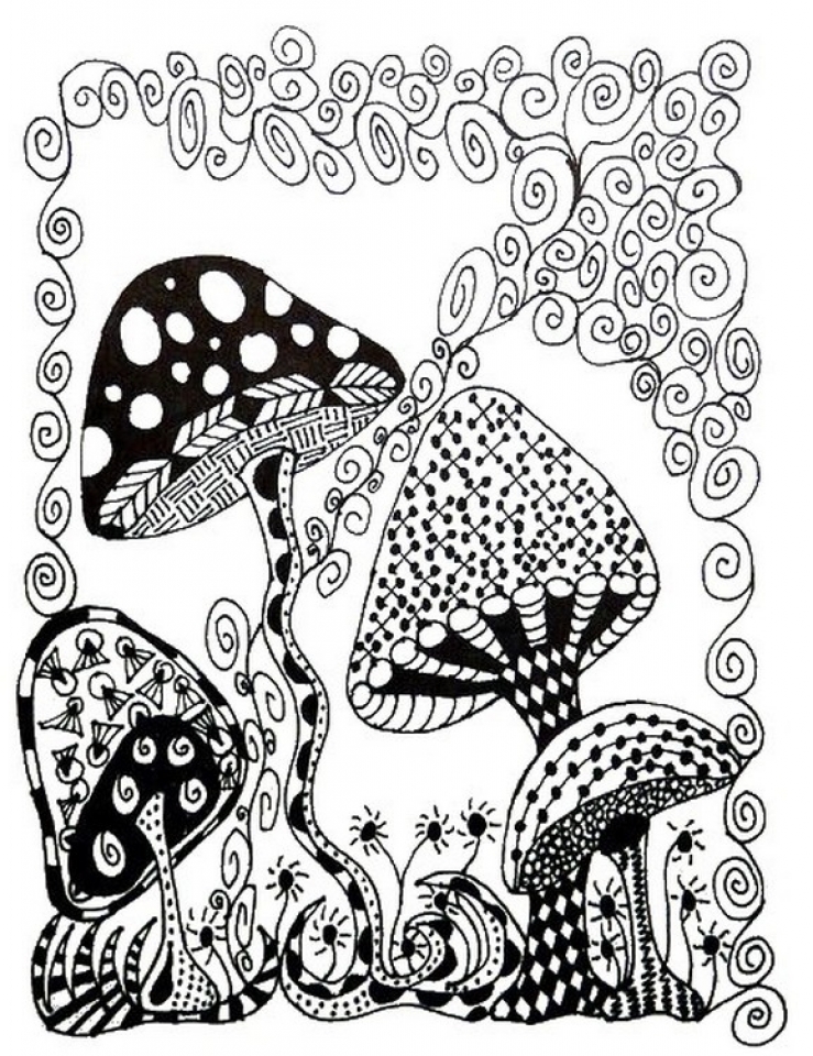20+ Free Printable Autumn/Fall Coloring Pages for Adults