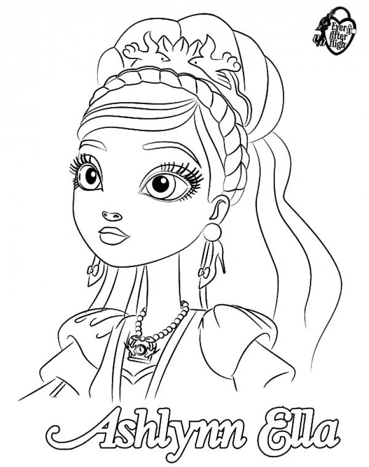 baby ever after high coloring pages - photo #32