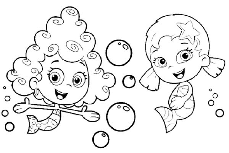 halloween bubble guppies coloring pages - photo #49