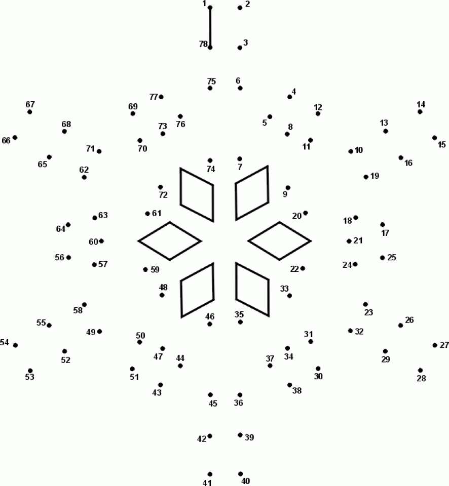 Christmas Connect The Dots Free Printable