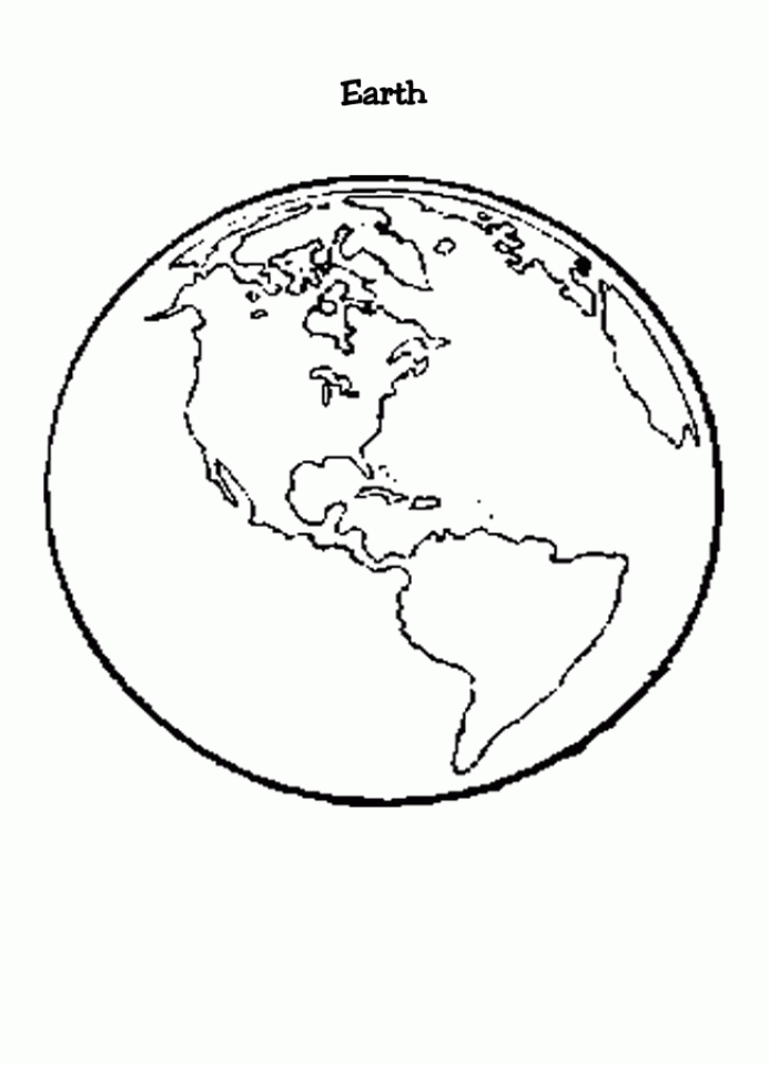 Get This Free Earth Coloring Pages to Print t29m7