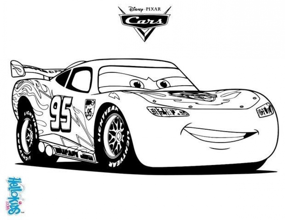 20+ Free Printable Lightning McQueen Coloring Pages