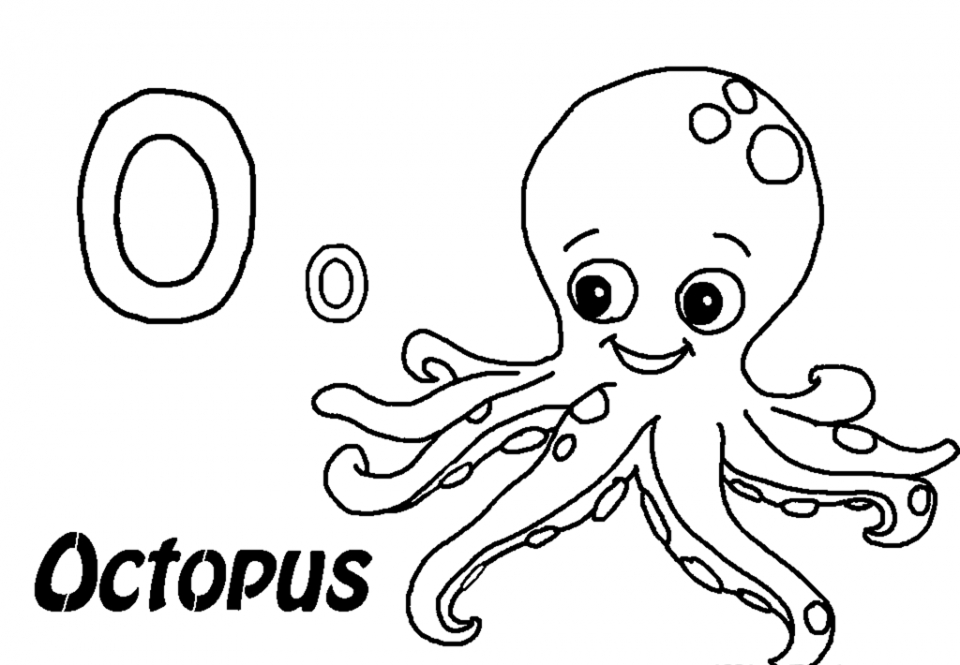 20 Free Printable Octopus Coloring Pages