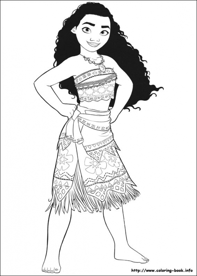 Get This Free Printable Disney Moana Coloring Pages ZB96N
