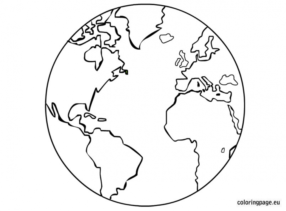 Get This Online Earth Coloring Pages gkhlz