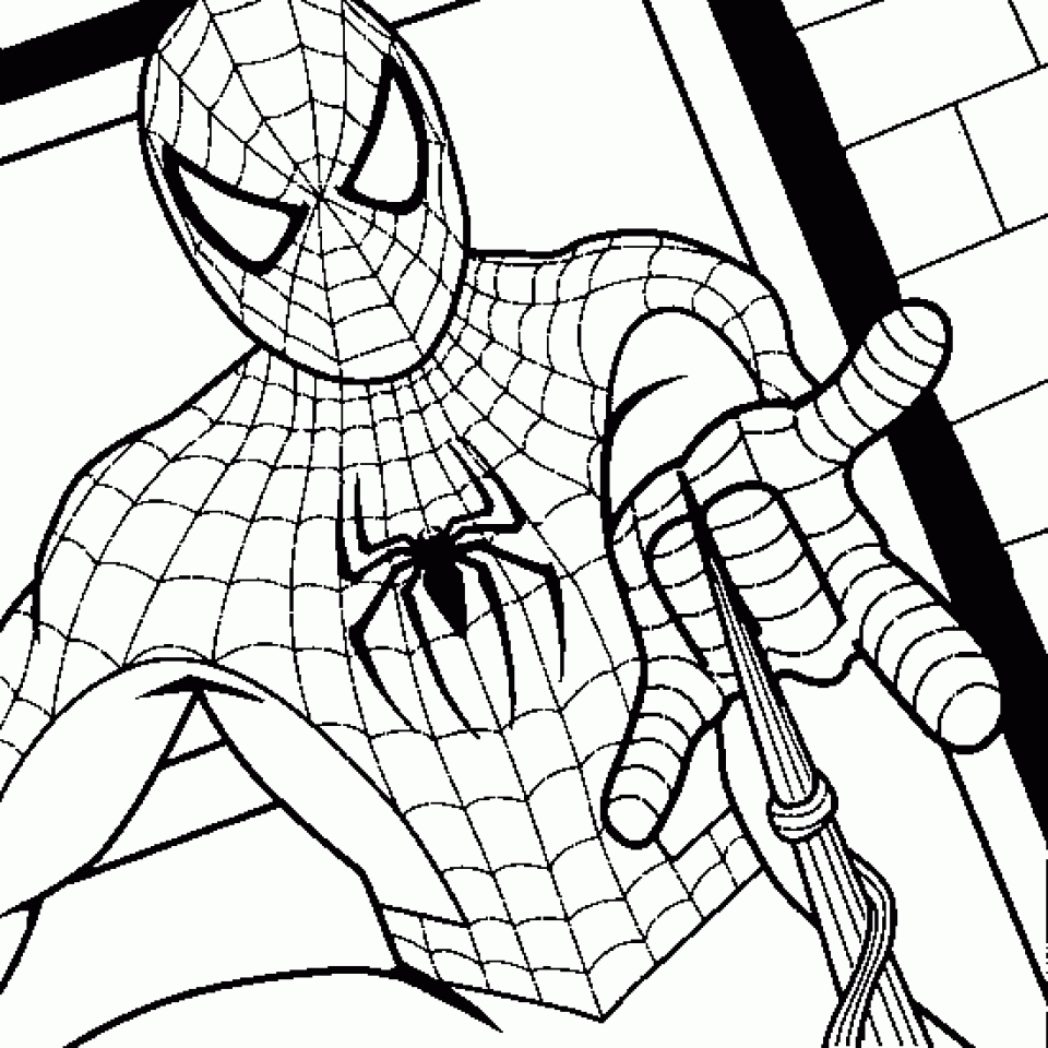 Get This Online Spiderman Coloring Pages 883929