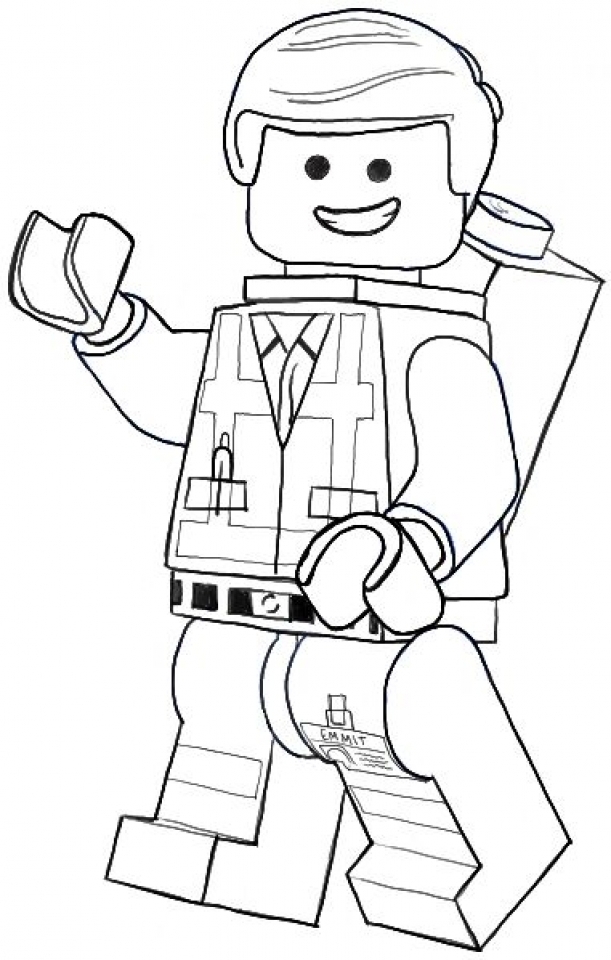 Get This Online The Lego Movie Coloring Pages 357857