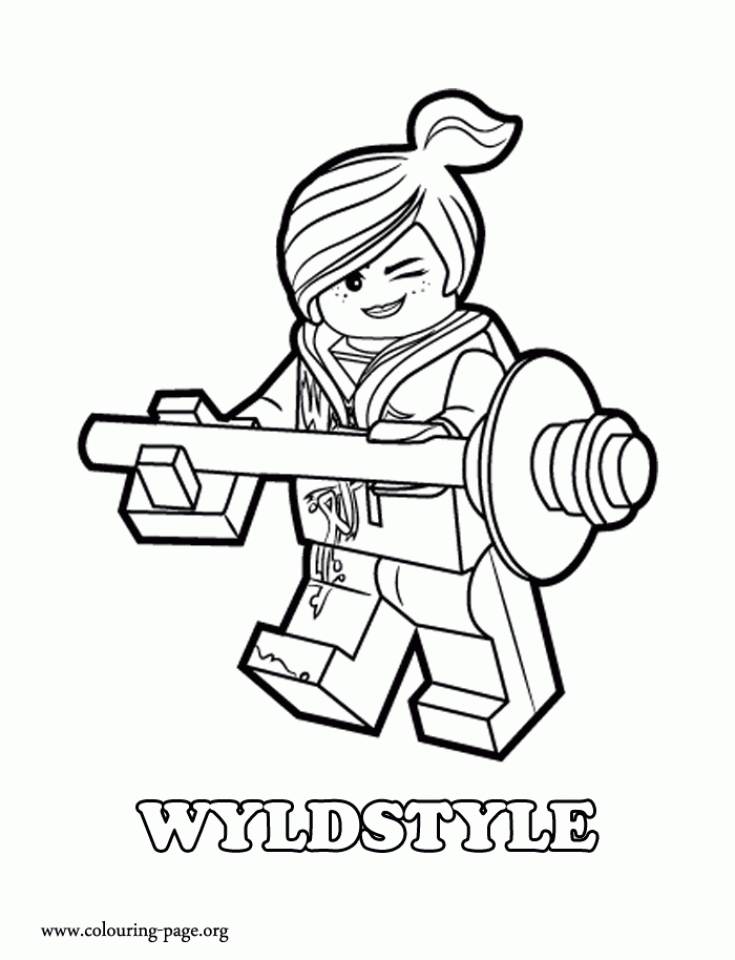 Get This Online The Lego Movie Coloring Pages 883935