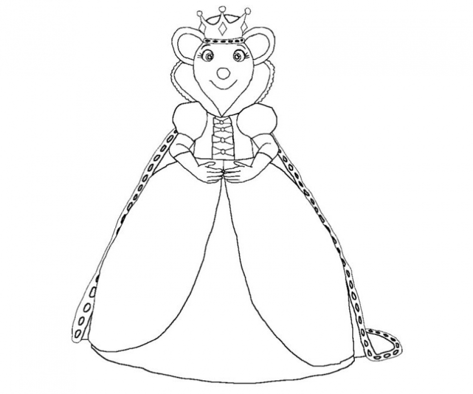 Get This Printable Angelina Ballerina Coloring Pages 662628