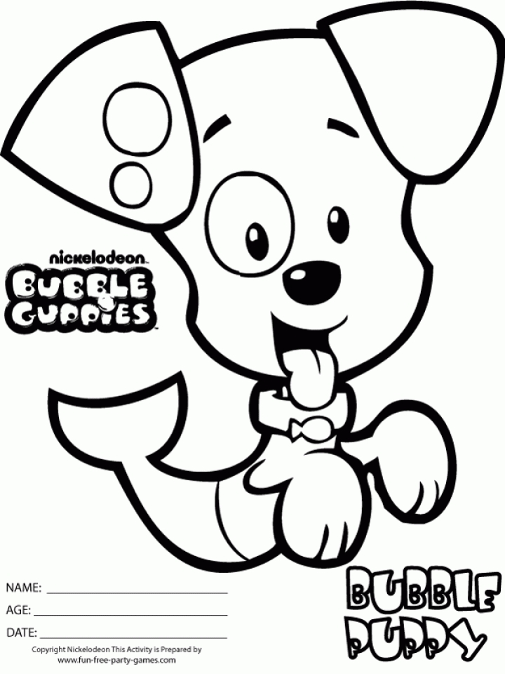 Get This Printable Bubble Guppies Coloring Pages 662627