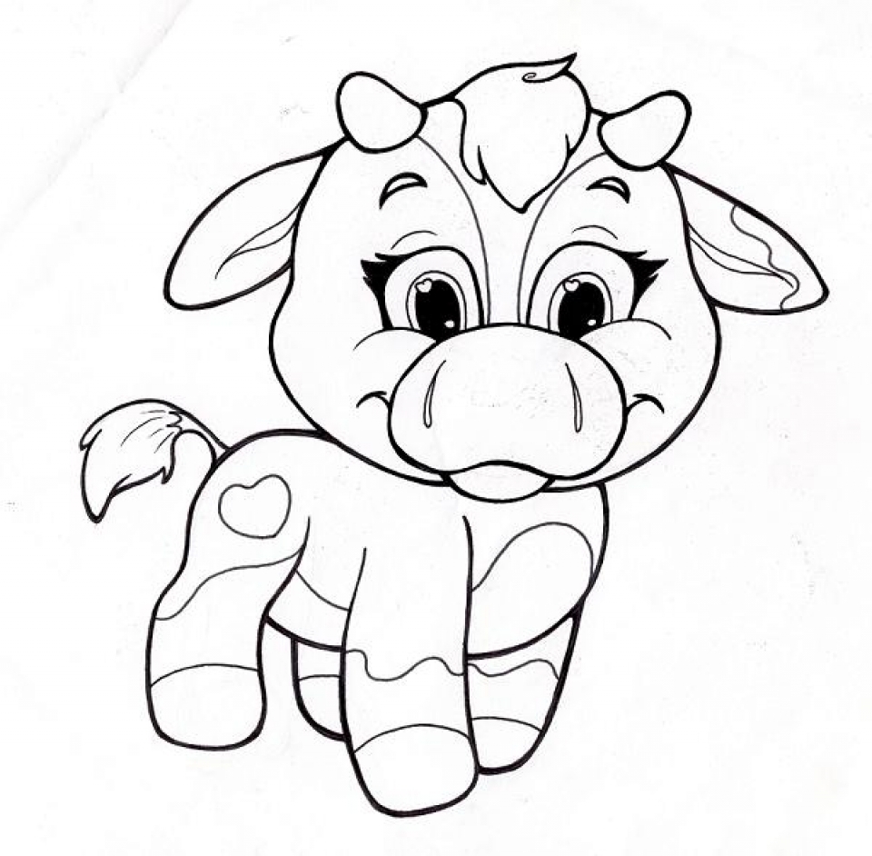 Get This Printable Cute Coloring Pages for Preschoolers 52KG4