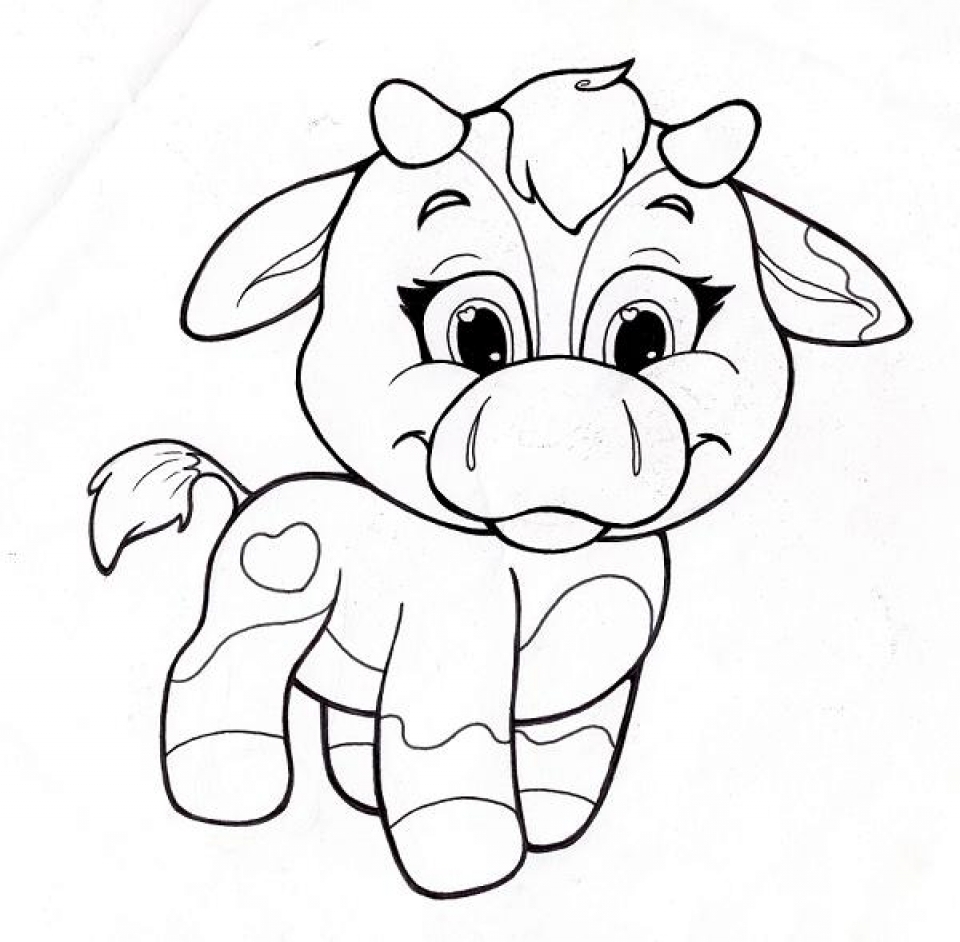 Get This Printable Cute Coloring Pages For Preschoolers 52KG4