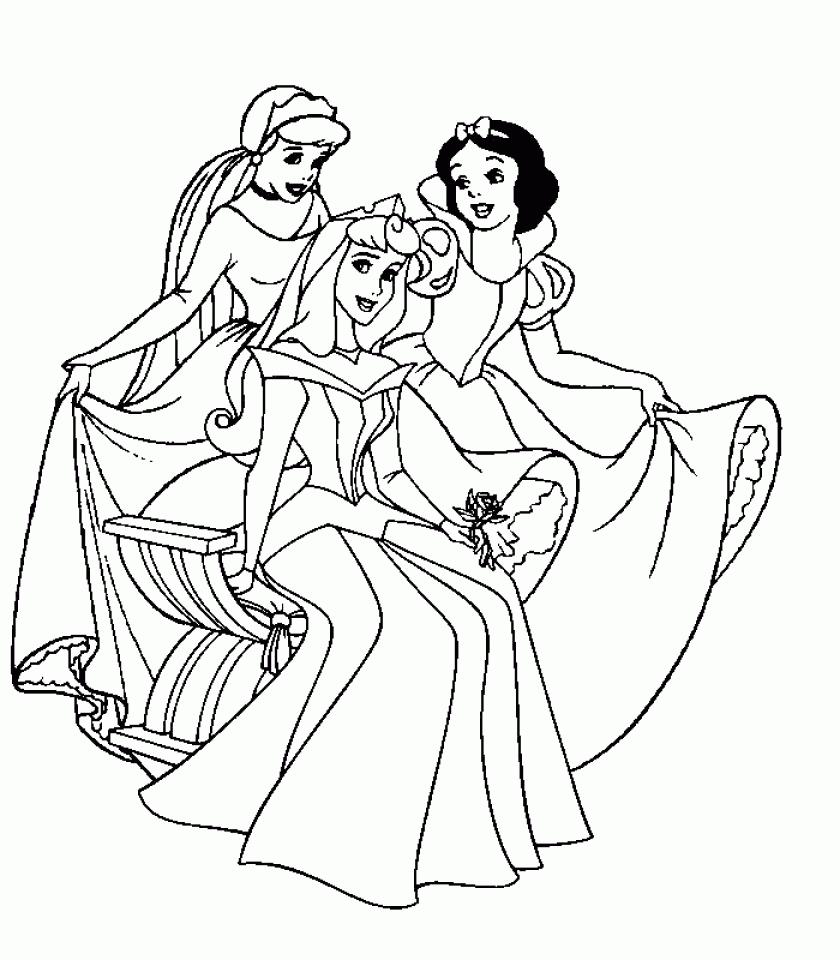 Get This Printable Disney Princess Coloring Pages 673362