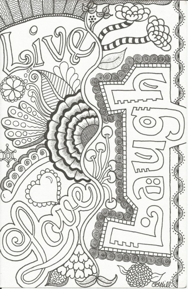 Get This Printable Doodle Art Coloring Pages for Grown Ups 65CL9