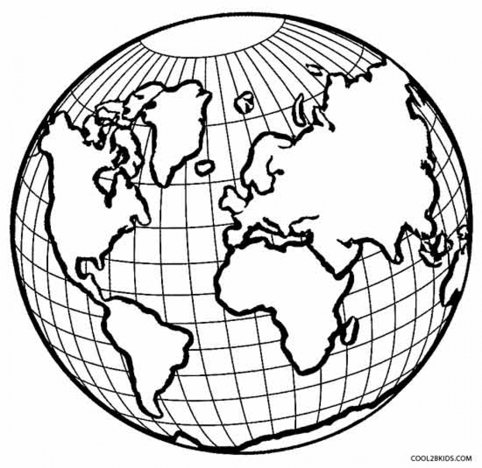 Printable Earth Coloring Pages Online