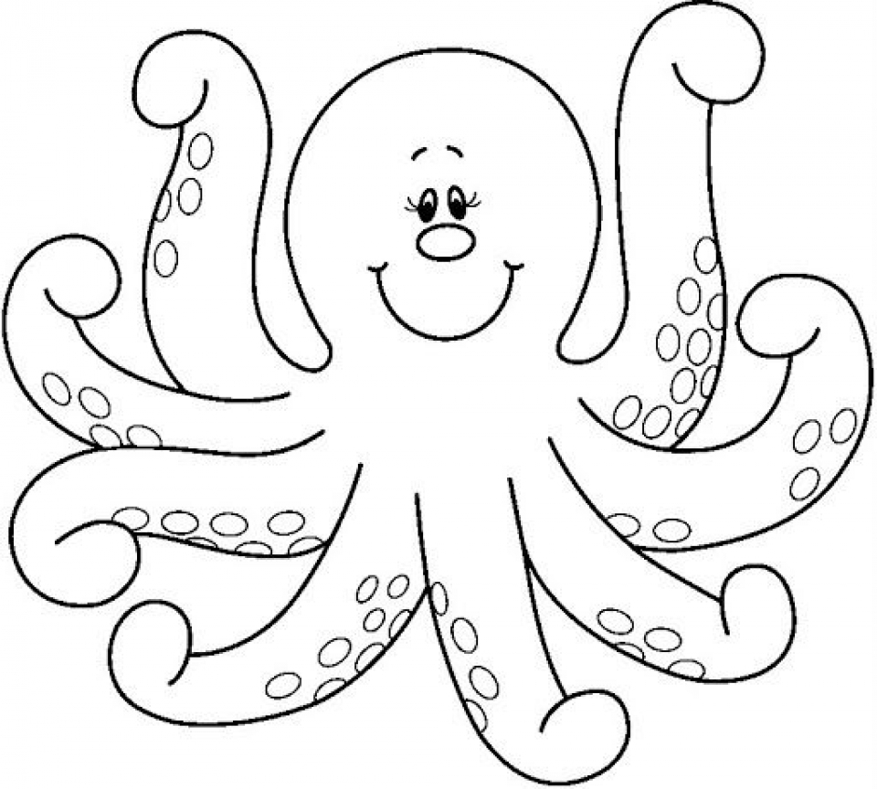 octopus coloring pages to print out - photo #5