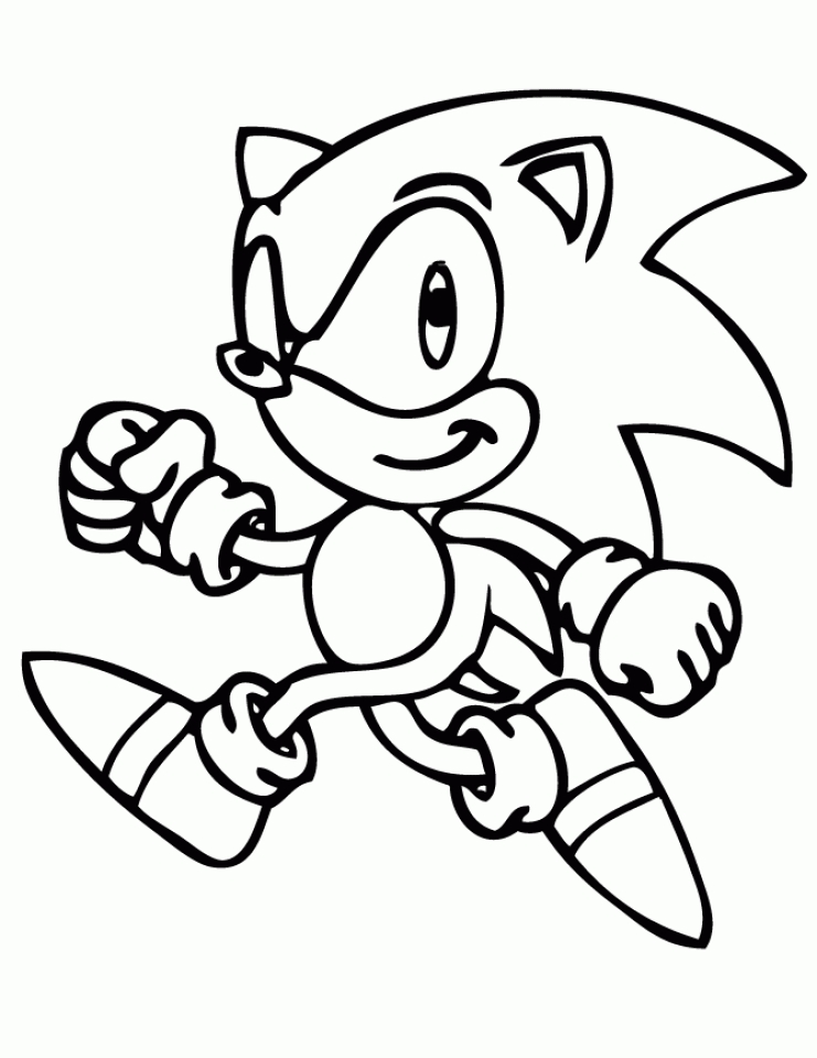 Get This Printable Sonic Coloring Pages 237382