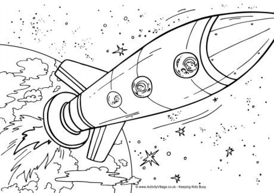 20+ Free Printable Space Coloring Pages - EverFreeColoring.com