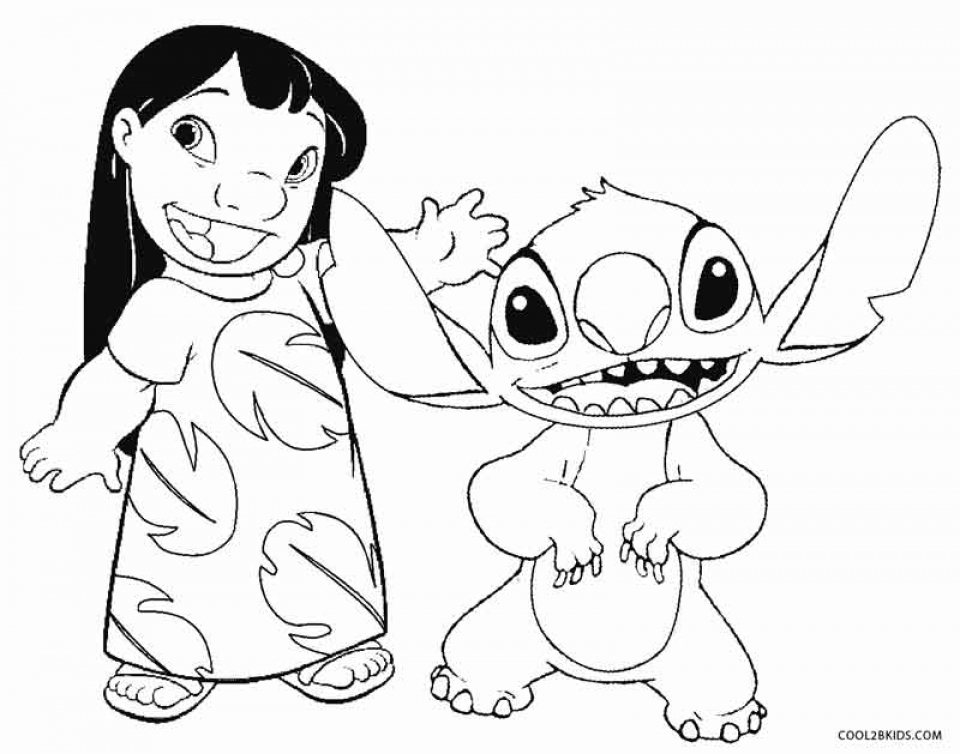 Get This Printable Stitch Coloring Pages Online 2x550