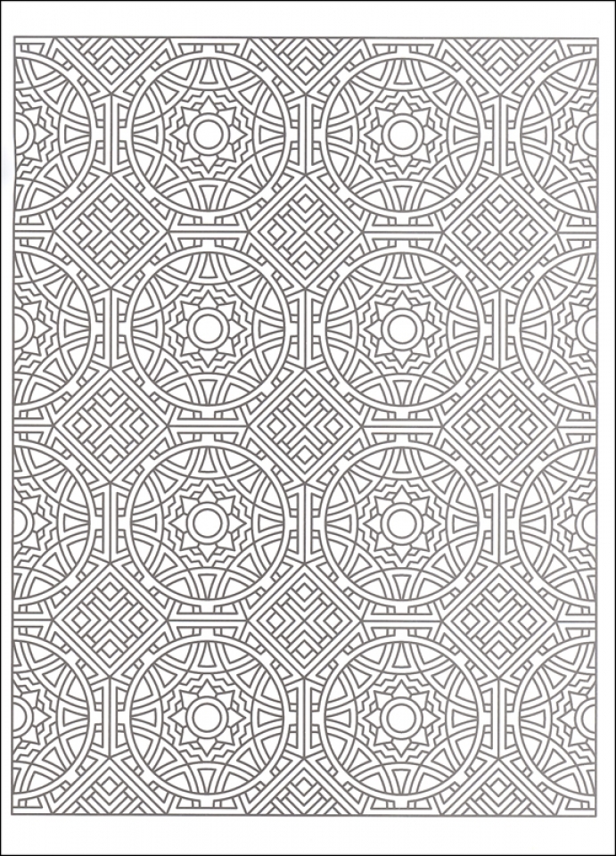 Get This Printable Tessellation Coloring Pages Free ANCY0