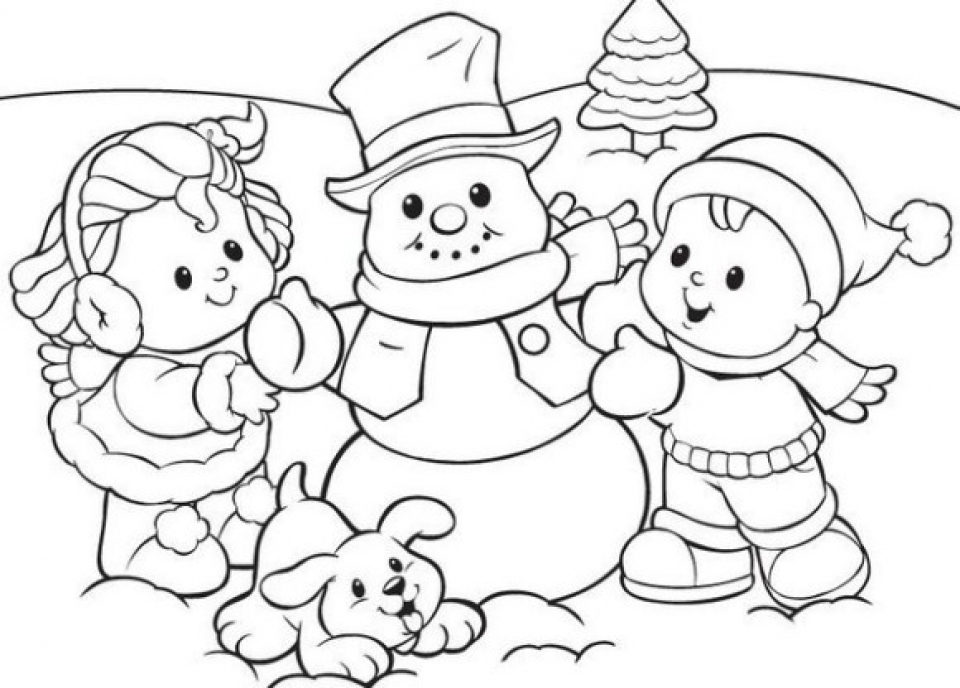 20 Free Printable Winter Coloring Pages EverFreeColoring