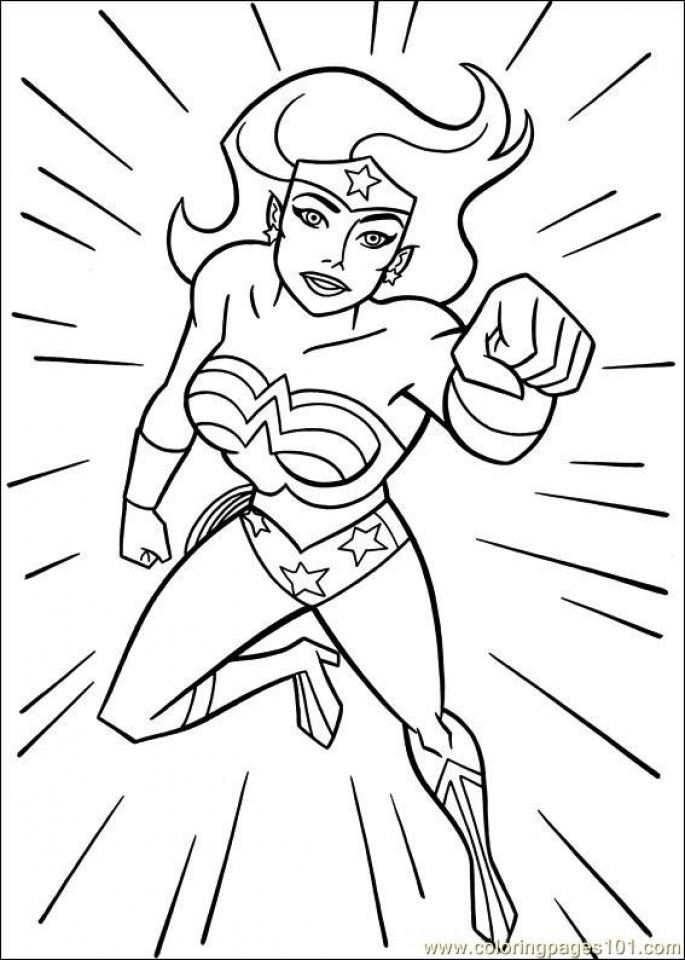 Get This Printable Wonder Woman Coloring Pages Online vu6h10