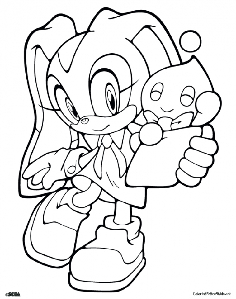 Get This Sonic Coloring Pages Free Printable 595977