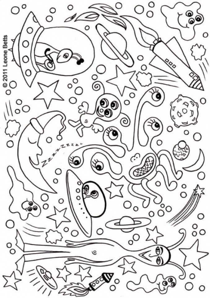 Get This Space Coloring Pages for Adults ZDM58