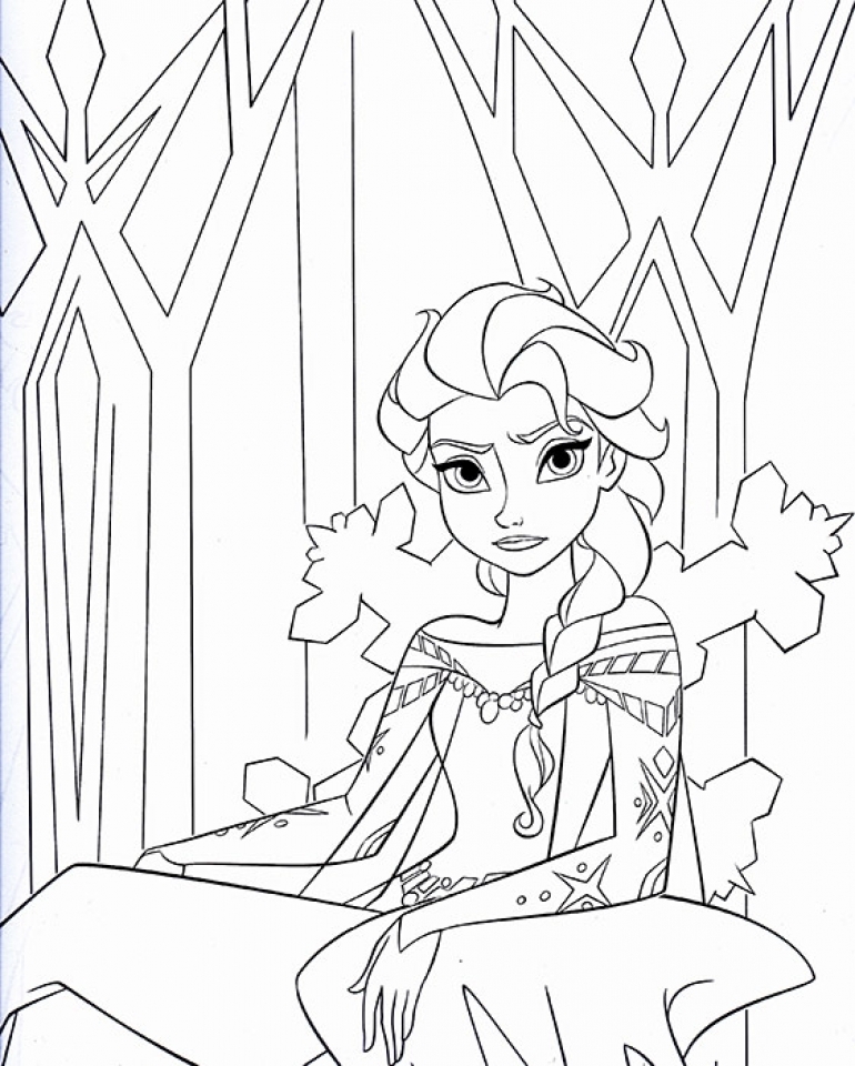 Get This Disney Princess Elsa Coloring Pages Free to Print ...