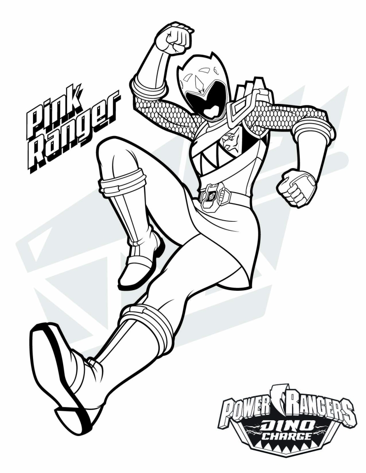 Get This Power Ranger Dino Force Coloring Pages for Kids - 57192