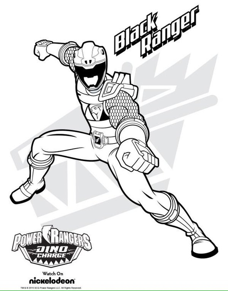 Get This Power Ranger Dino Force Coloring Pages for Kids - 91218