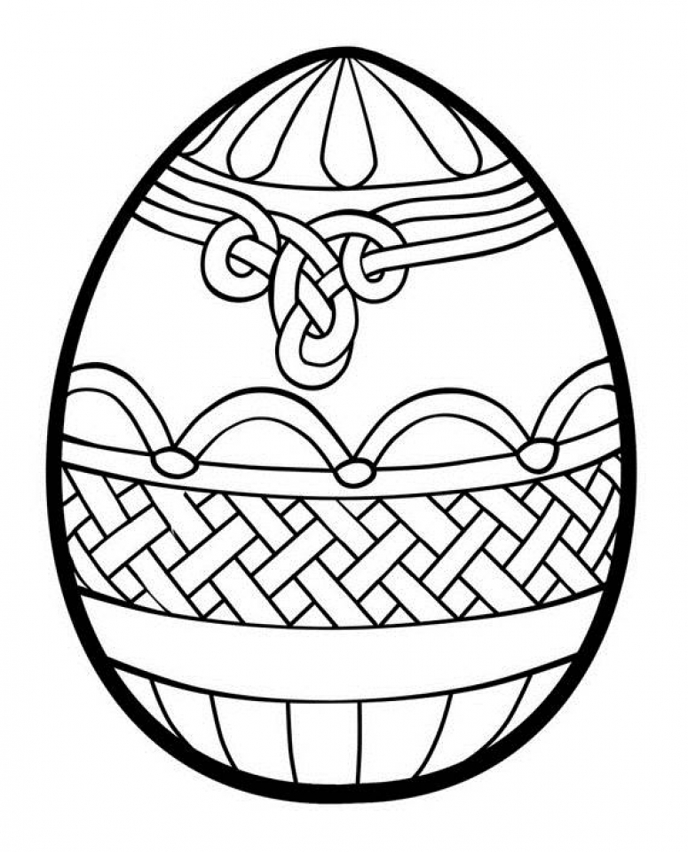 Get This Adults Printable Easter Egg Coloring Pages 99678