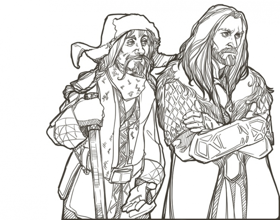 20 Free Printable The Hobbit Coloring Pages