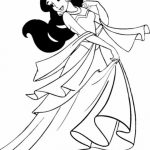 20+ Free Printable Disney Princess Jasmine Coloring Pages