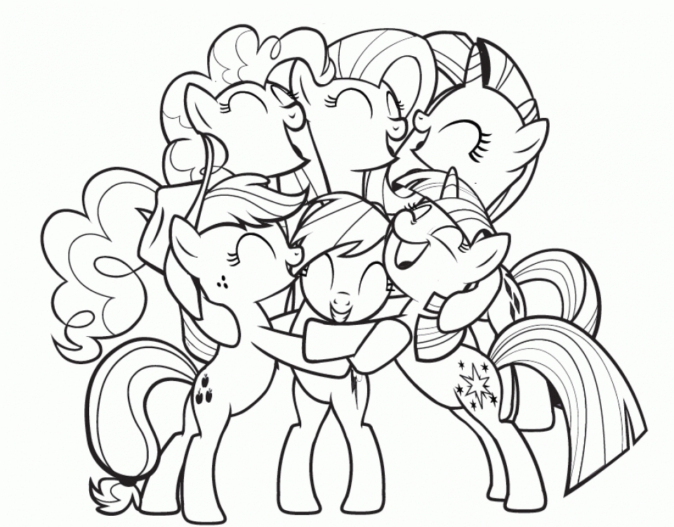 Get This My Little Pony Friendship Is Magic Coloring Pages