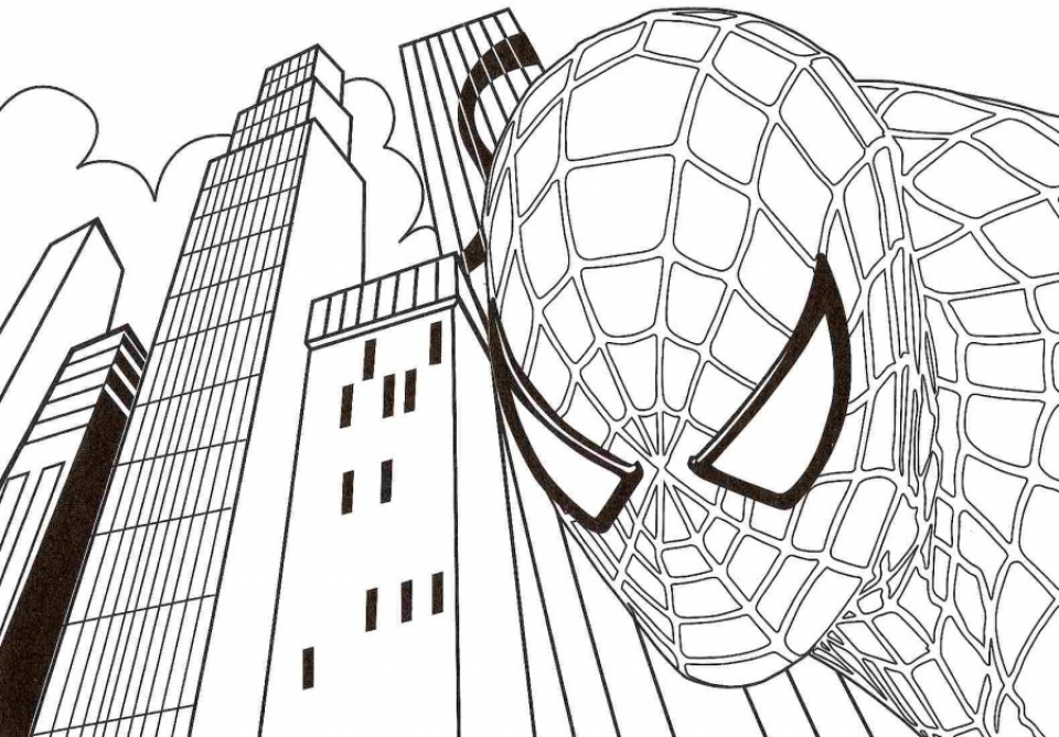 20+ Free Printable Spiderman Coloring Pages - EverFreeColoring.com