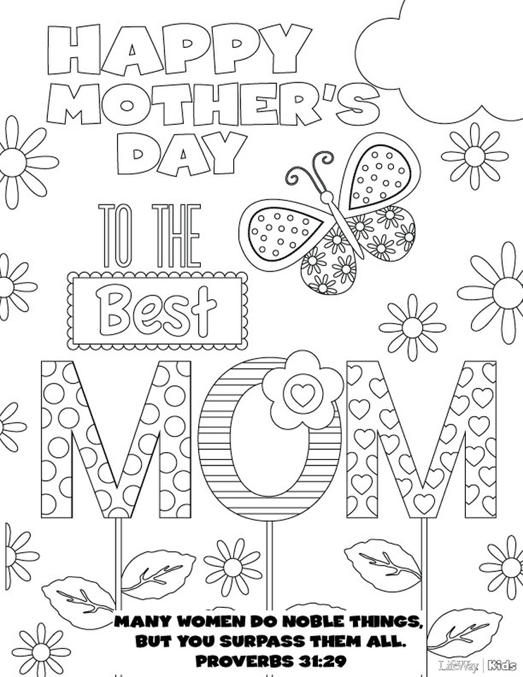 Get This Online Printable Mother s Day Coloring Pages For Adults 78201