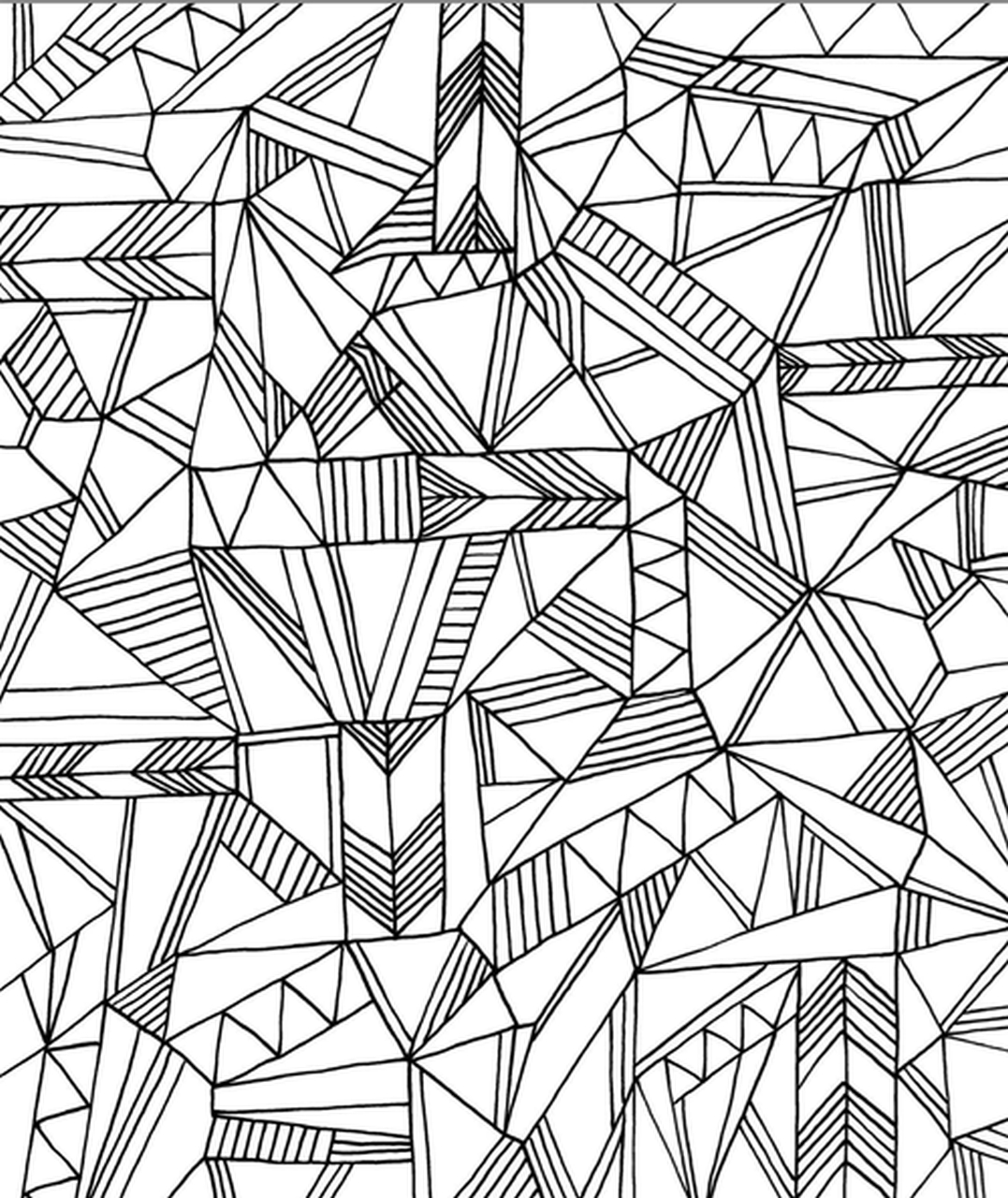 Get This Printable Geometric Coloring Pages for Adults - 67381